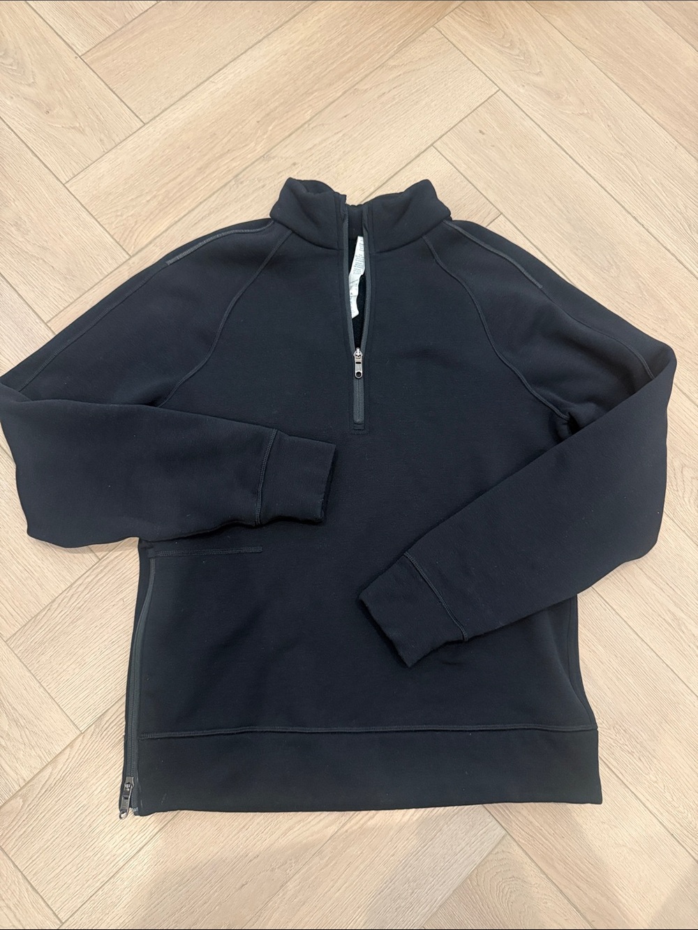 Men’s Lululemon Athletica Fleece Pull Over Quarter Zip up Size Medium